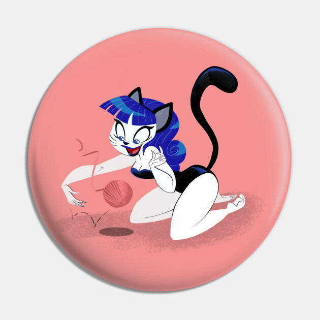 Kit Kat Yarn Pin by JoTheZette