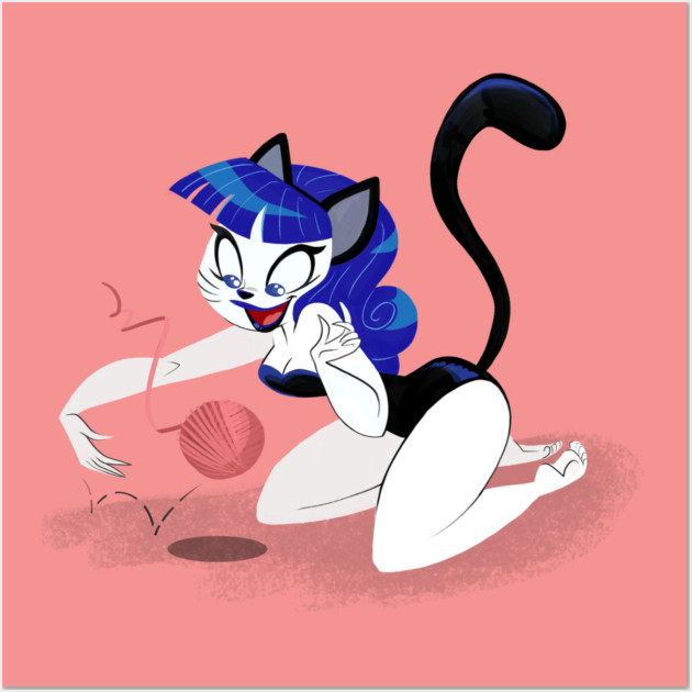 Kit Kat Yarn Wall Art by JoTheZette