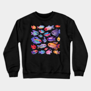 Happy tetra Crewneck Sweatshirt