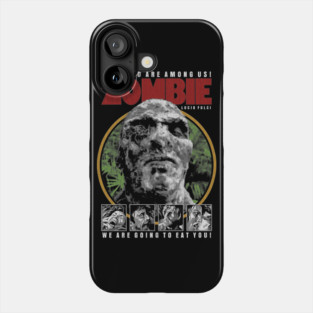 Zombie, Lucio Fulci, Italian Horror Phone Case