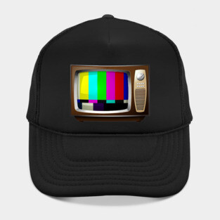 Retro TV test Signal Hat