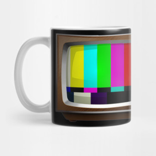 Retro TV test Signal Mug