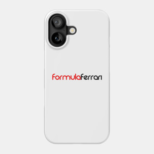 Formula Ferrari Phone Case
