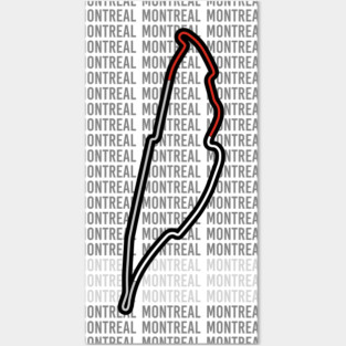 Montreal - F1 Track Posters and Art