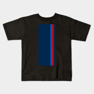 Alpine Racing Stripes Kids T-Shirt