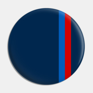 Alpine Racing Stripes Pin