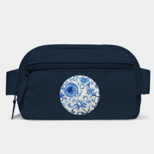 Blue China Eyeball Bag