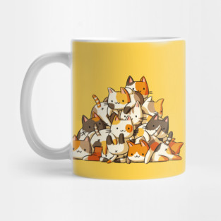 Kitty Pile Mug