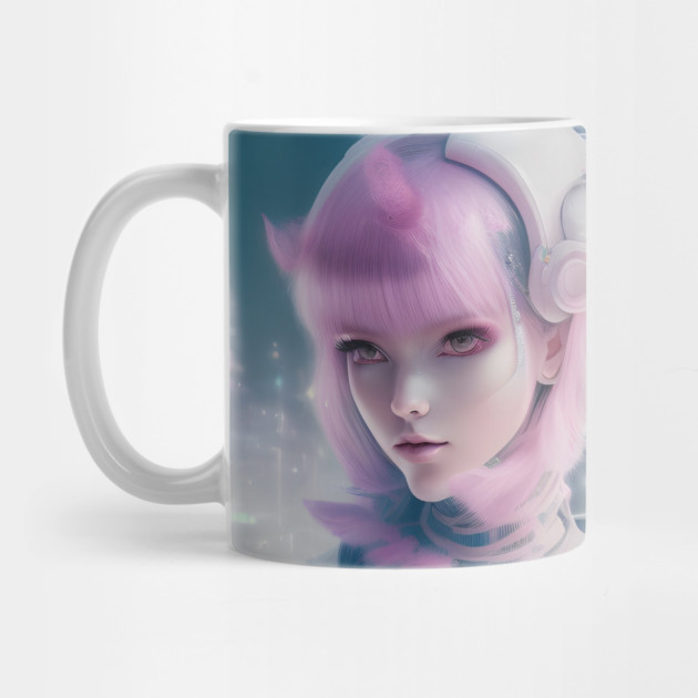 cyber  girl developer anime by animegirlnft