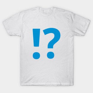 Exclamation Question Marks Symbols Emoticon T-Shirt