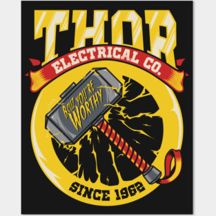 Thor Electrical Co. Posters and Art