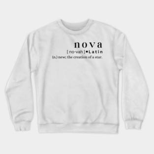 Nova Crewneck Sweatshirt
