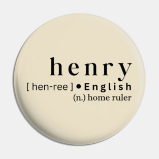 Henry Pin