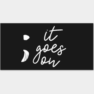 ; it goes on Posters and Art