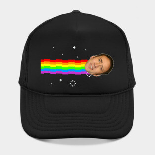 Nicolas Cage Nyan Cat Meme Hat