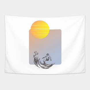 Surfer Tapestry