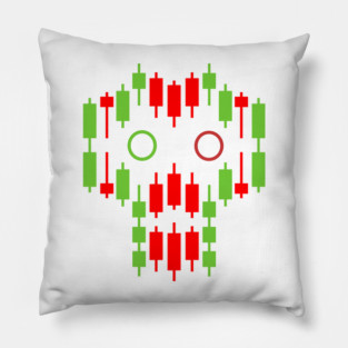 AI finance design art Pillow