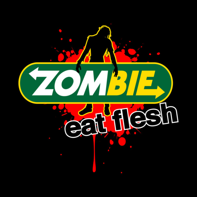 Zombie Eat Fresh by Cosmo Gazoo
