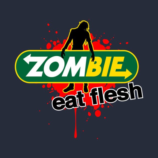 Zombie Eat Fresh by Cosmo Gazoo