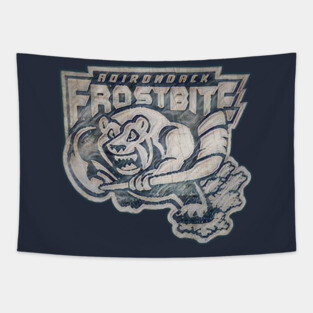 Adirondack Frostbite Hockey Tapestry