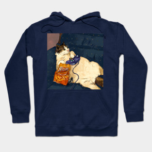Gamer cat! (third in the series) Hoodie