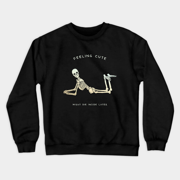 We Shall See Crewneck Sweatshirt by Tommy Devoid
