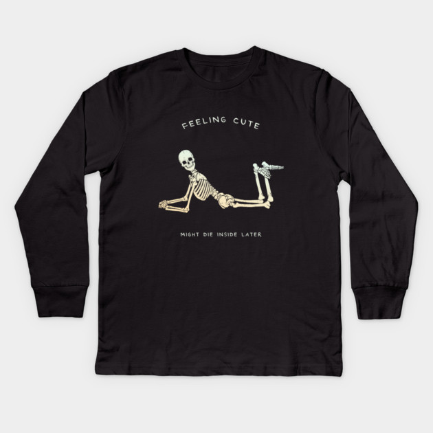 We Shall See Kids Long Sleeve T-Shirt by Tommy Devoid