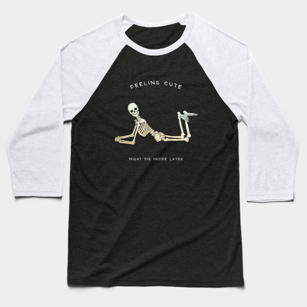 We Shall See Baseball T-Shirt by Tommy Devoid