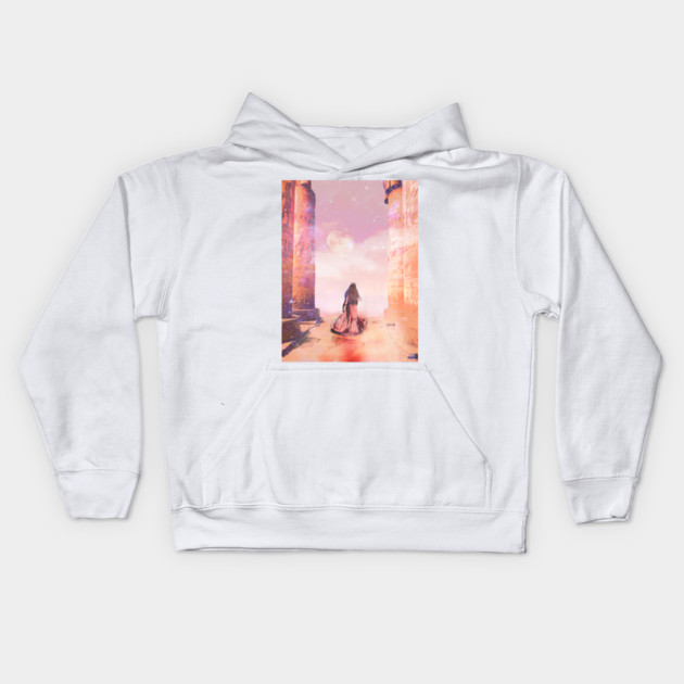 Sade - Journey Towards Freedom Kids Hoodie by ArtByMissAbs
