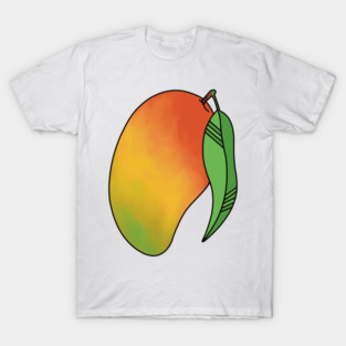 Mango Fruit Watercolor T-Shirt