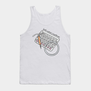 Birth Control is Healthcare Sticker Tank Top