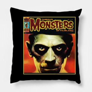 Famous Monsters of Filmland Pillow