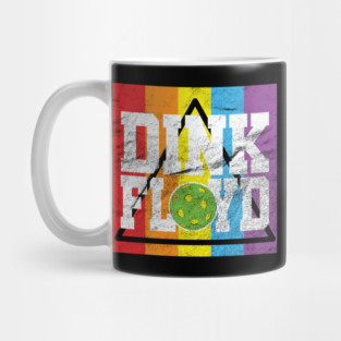 'Dink Vintage Retro Pickleball' Funny Pickleball Gift Mug