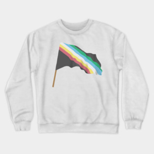 Disability pride flag Crewneck Sweatshirt