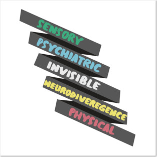 Disability pride Posters and Art