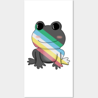 Disability frog Posters and Art