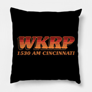 WKRP - 1530 CINCINNATI Pillow
