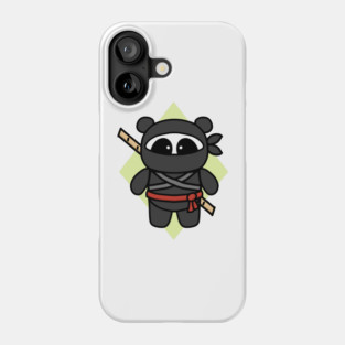Ninja Panda by Amanda Roos Phone Case