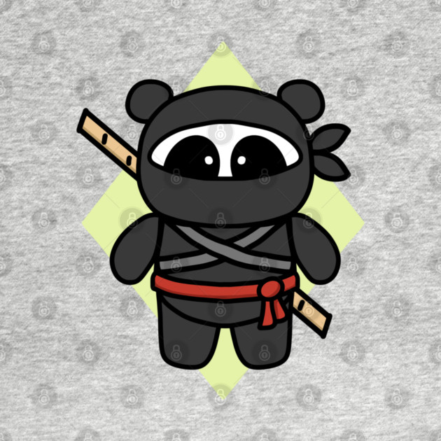 Ninja Panda by Amanda Roos by 1000 Pandas