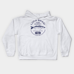 Luca Brasi Fish Market - Since 1945 Kids Hoodie
