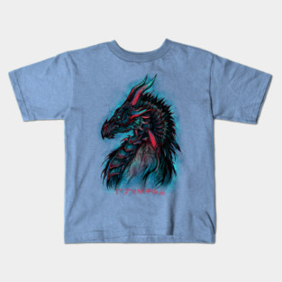 Dragonborn (Blue Version) Kids T-Shirt