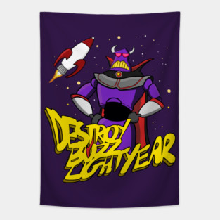 Emperor Zurg Toy Story Tapestry