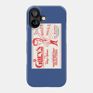 Al Bundy's Business Card - Gary's Shoes Phone Case