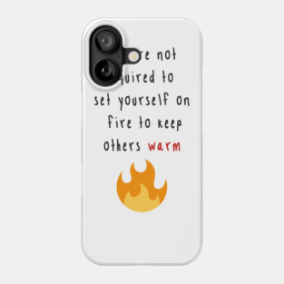 Self Care Phone Case