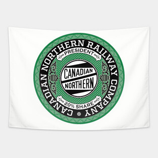 Canadian Northern Railway Company - CNoR (18XX Style) Tapestry