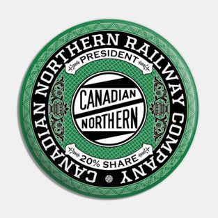 Canadian Northern Railway Company - CNoR (18XX Style) Pin