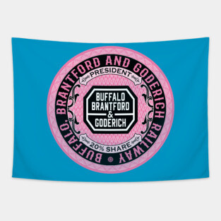 Buffalo, Brantford and Goderich Railway (18XX Style) Tapestry