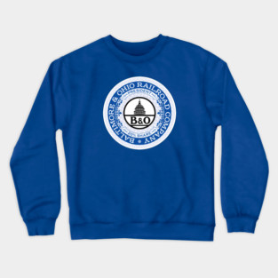 Baltimore and Ohio Railroad (18xx Style) Crewneck Sweatshirt