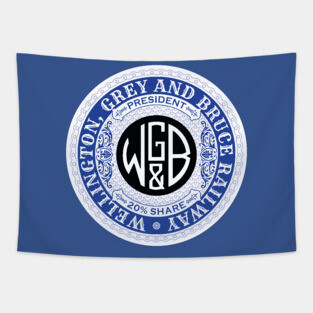 Wellington, Grey and Bruce Railway (18XX Style) Tapestry