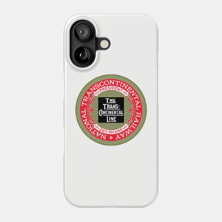 National Transcontinental Railway - Canada (18XX Style) Phone Case